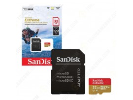 SanDisk Extreme MicroSDHC Card 100MBs 32GB (GN6AA) For GoPro Action Cam Drone